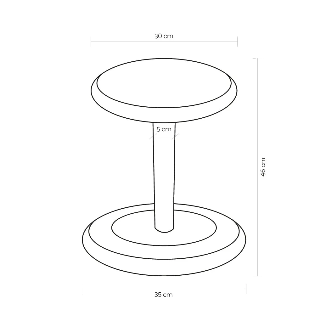 Banqueta com Balanço Mush