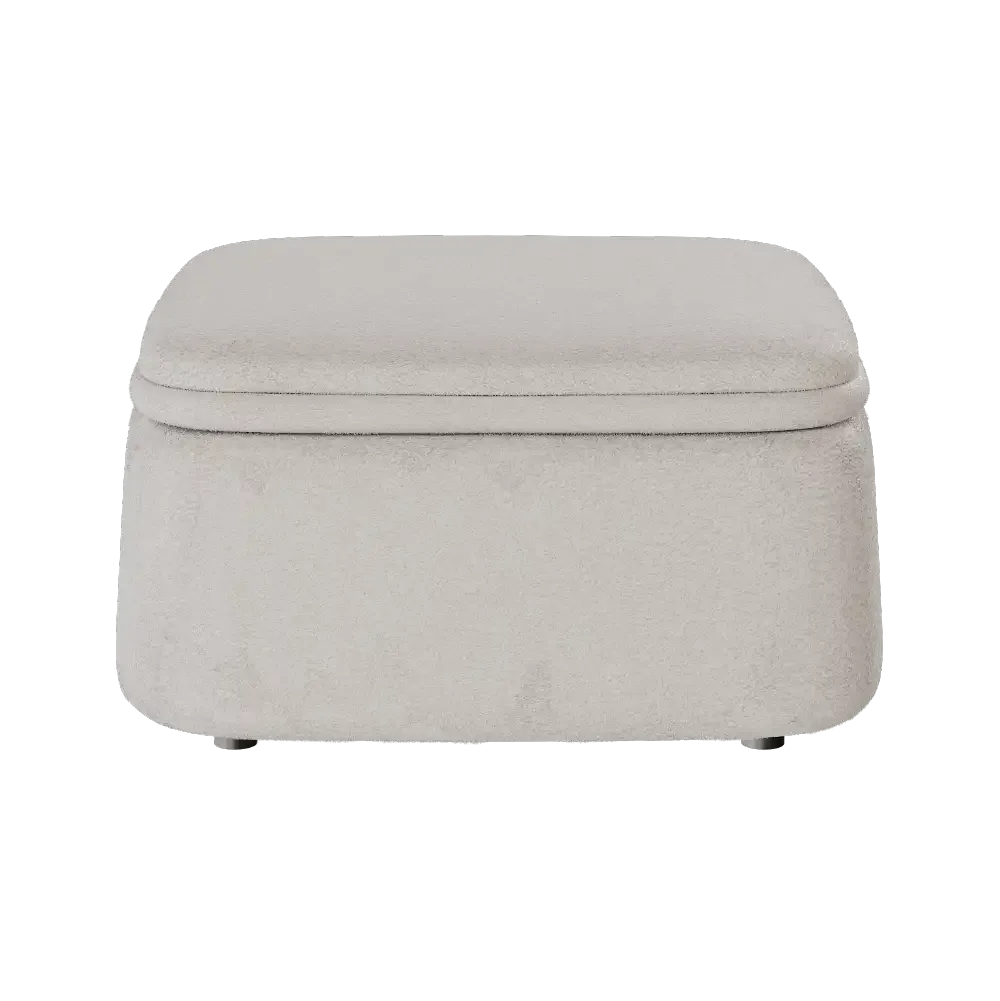 Mesa de centro Elements Berti 3 em 1 (Mesa + Puff + Baú)